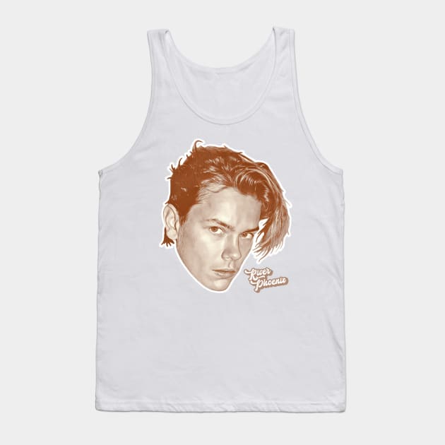 River Phoenix Tank Top by darklordpug